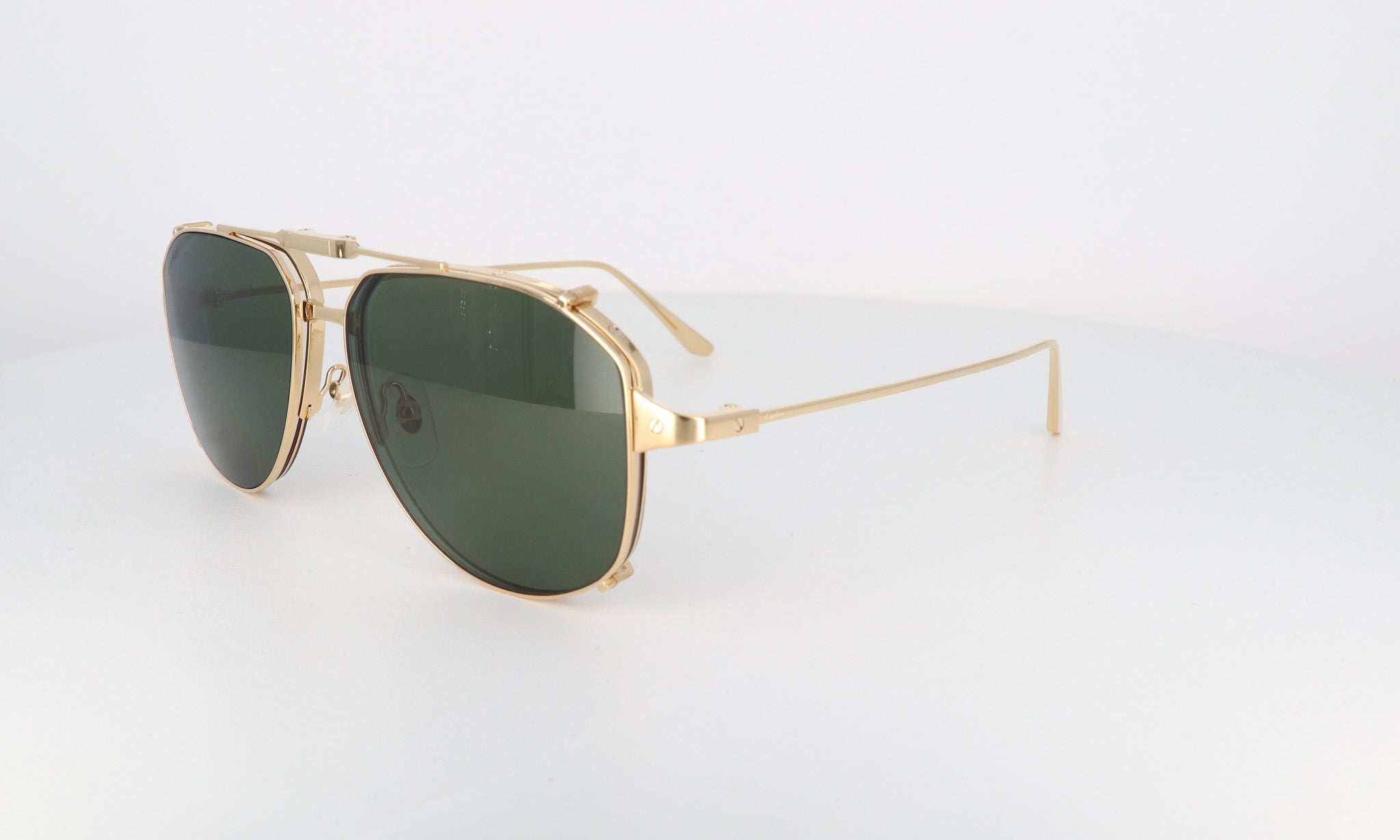 Cartier sunglasses best sale men's gold